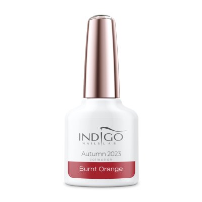 Indigonails Belgique - Burnt Orange gel polish 2