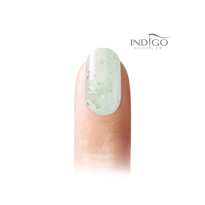 Flame Effect op witte gelpolish