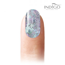 Flame Effect op zwarte gelpolish