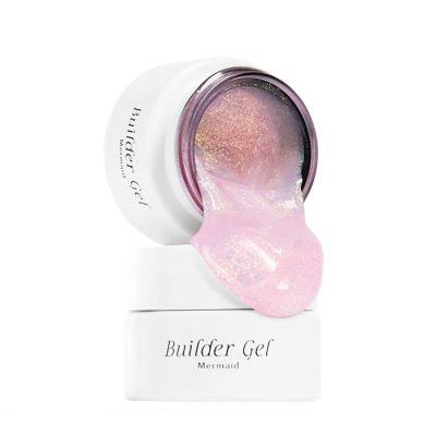 Builder Gel Mermaid Diamentina | Indigonails Belgique 2