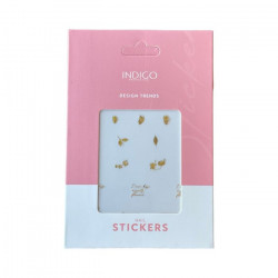 Botanical Gold - Holographic Nail Stickers