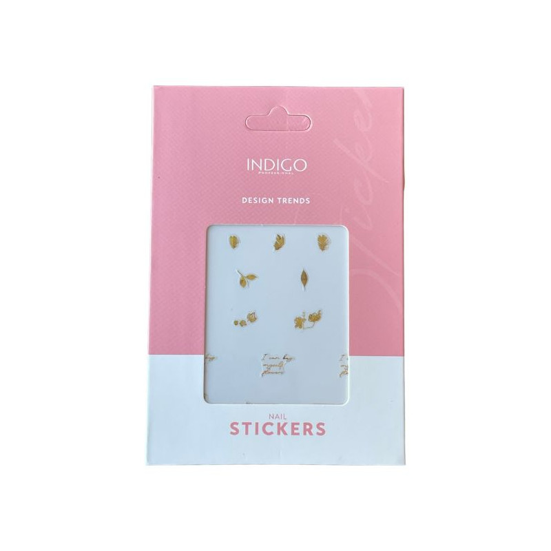 Botanical Gold - Holographic Nail Stickers