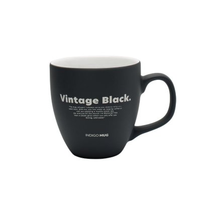 Mug Céramique Indigo Vintage Black 2