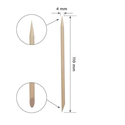 bokkenpootjes 110mm (100 stuks) | Staleks | Indigo Nails Belgium 2