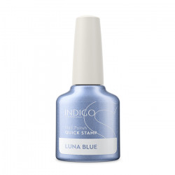Luna Blue Metallic Quick Stamp 7ml