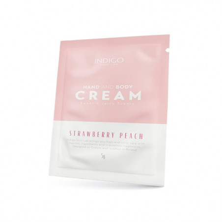 Strawberry Peach - Monodose Hand & Body Cream 5g Strawberry Peach - Monodose Hand & Body Cream 5g