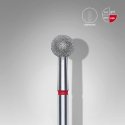 Carbide Diamond Bol Rood (5mm) | Staleks | Indigo Nails Belgium