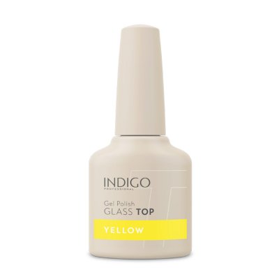Yellow Glass Top | Collection Summer 2025 | Indigo Nails Belgium 2
