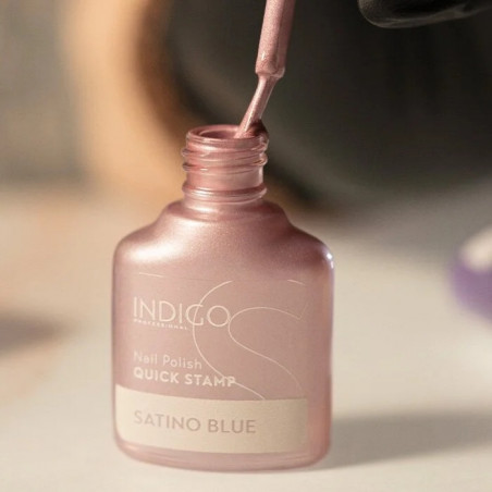Satino Blue Metallic Quick Stamp 7ml Satino Blue Metallic Quick Stamp 7ml
