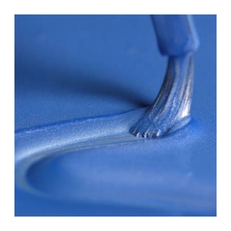 Luna Blue Metallic Quick Stamp 7ml