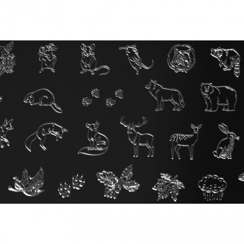 Autumn 2 Indigo Stamping Plate