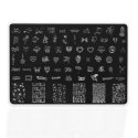 Love 02 Indigo Stamping Plate