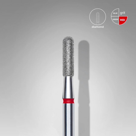 Carbide Diamant Cylindre Rouge (2,3mm/8mm)