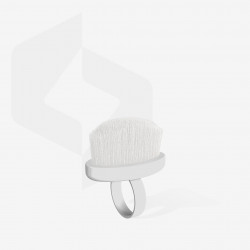 Mini manicure ringborstel