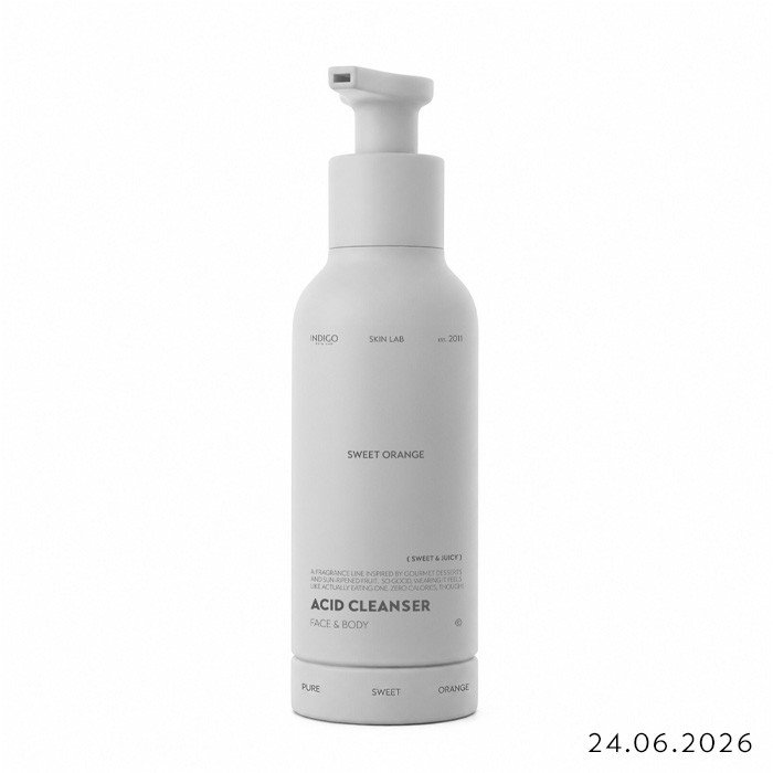 Sweet Orange | Spa Face & Body Cleanser 140ml | Indigo Nails Belgique