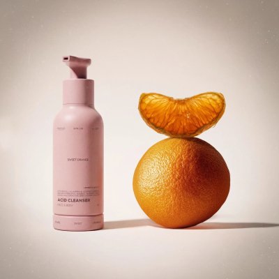 Sweet Orange - Face & Body Acid Cleanser 140ml 2