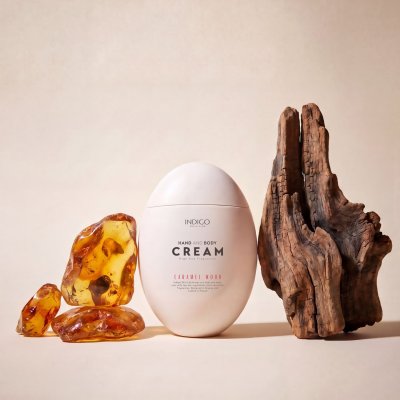 Caramel Wood | Spa Hand & Body Cream 60ml | Indigo Nails België 2
