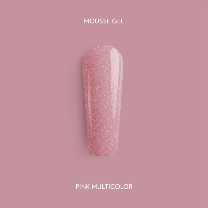Pink Multicolor - Mousse Gel 15g