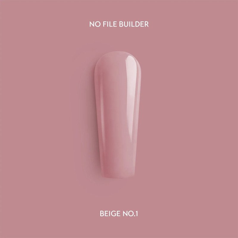 Beige No.1 - No File Builder 50g