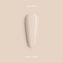 Taupe Secret Fast Dry Nail Polish