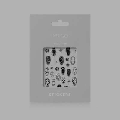 Feral Print Nail Stickers Gen Z | Nail Art | Indigo Nails Belgique