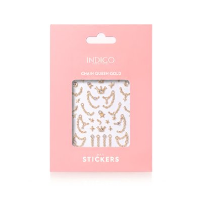 Chain Queen Gold - Nail Stickers Gen Z