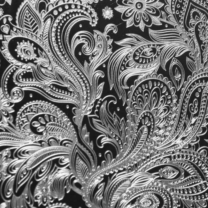 Indigo Stamping Plate 03