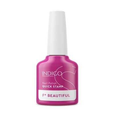 F* Beautiful Quick Stamp | Nail Art | Indigo Nails Belgium 2
