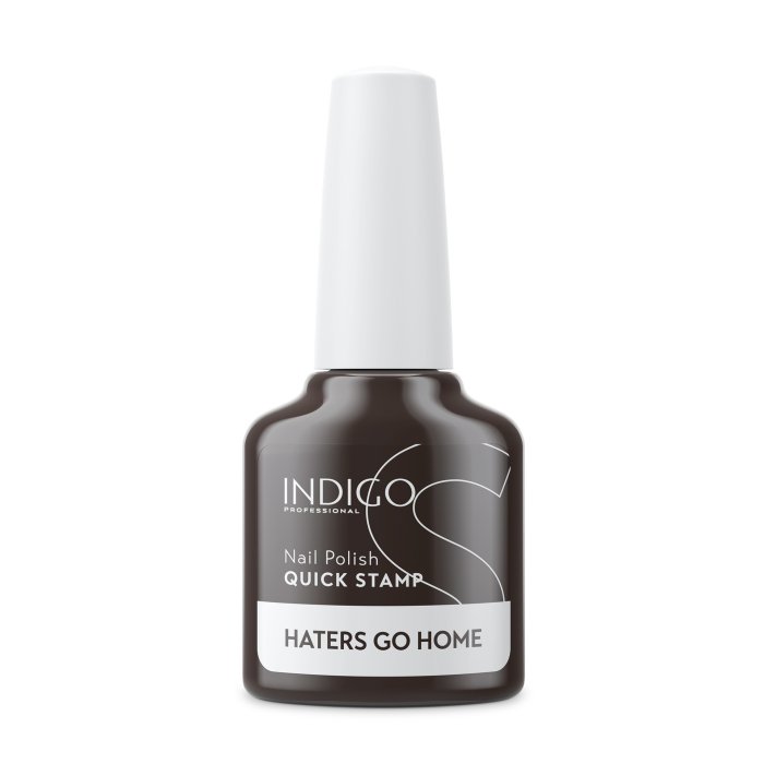 Haters Go Home Quick Stamp | Nail Art | Indigo Nails Belgium