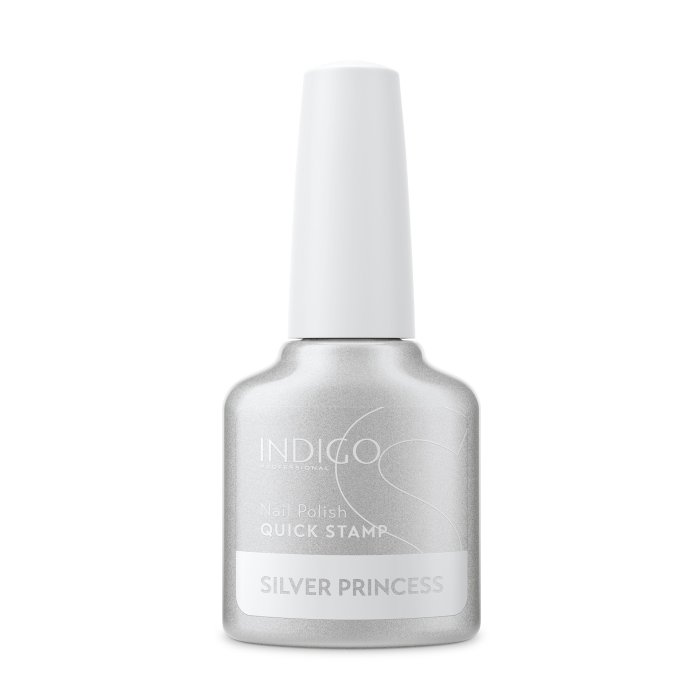 Silver Princess Quick Stamp | Nail Art | Indigo Nails Belgium