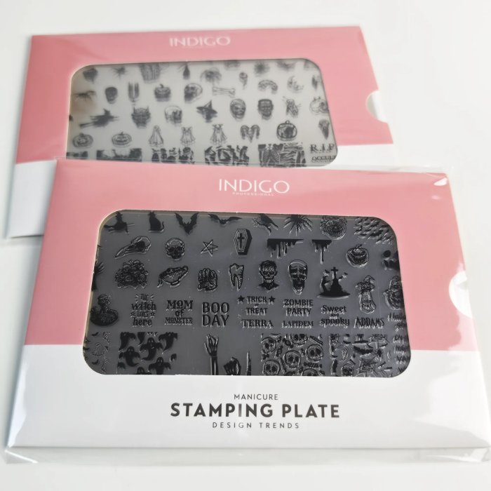 Set Stamping Autumn 26 – Duo Halloween-stampingplaten | Indigo Nails België