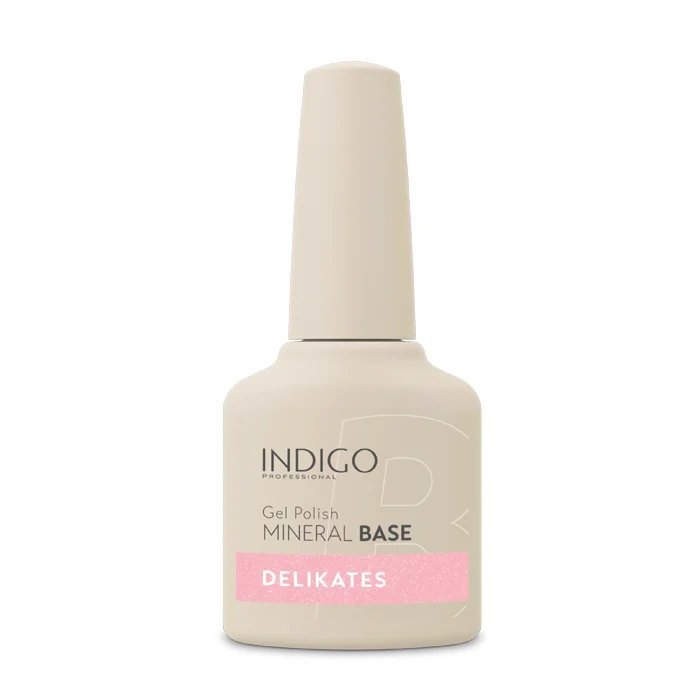Delikates Mineral Base | Basis & Afwerking | Indigo Nails België