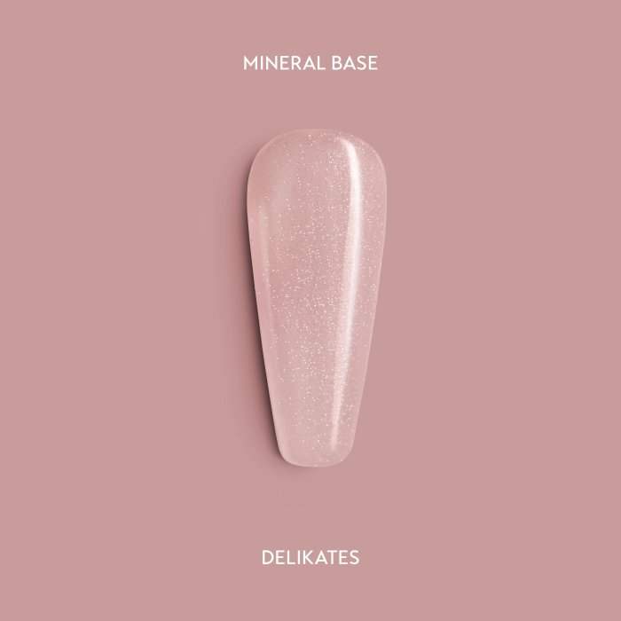 Delikates Mineral Base | Basis & Afwerking | Indigo Nails België