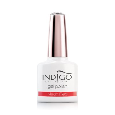 indigonails - Belgique - Gel Polish - Gel polish neon red 2