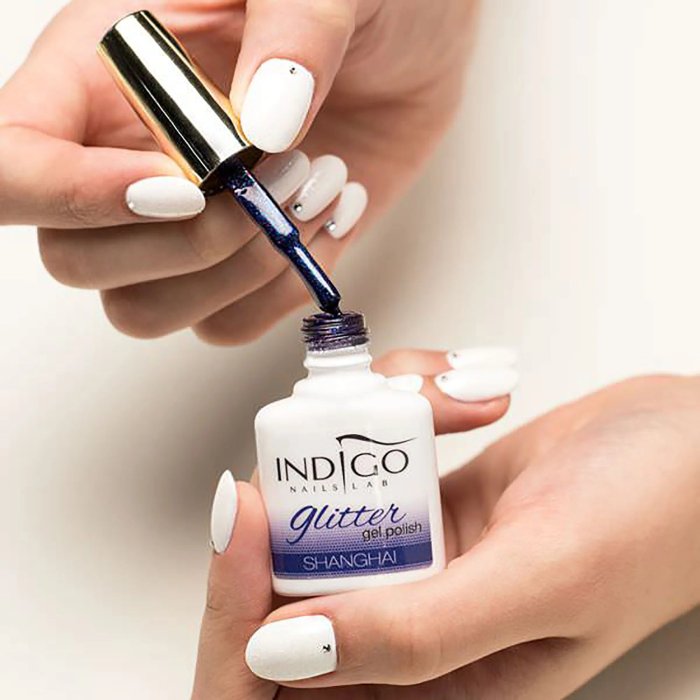 indigonails - Belgique - Gel Polish - gel polish Glitter Sanghai - nails - hybride - vsp