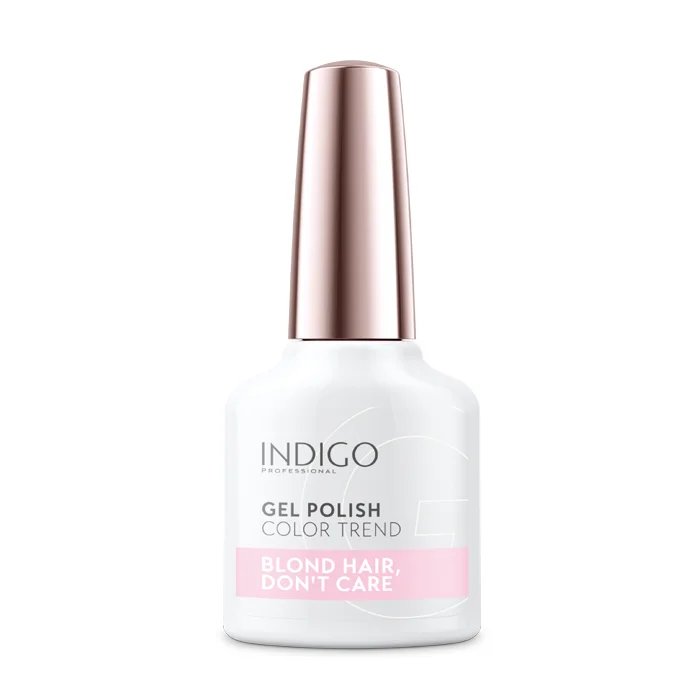 Indigonails - Belgie - Blond hair, don't care gel polish - polish