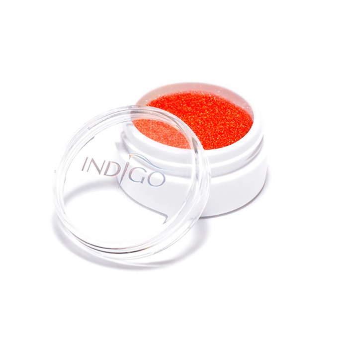 Indigonails - Belgique -Orange Neon effect