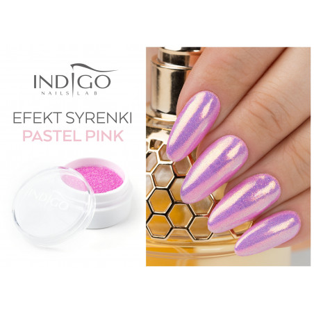 Mermaid Effect pastel pink