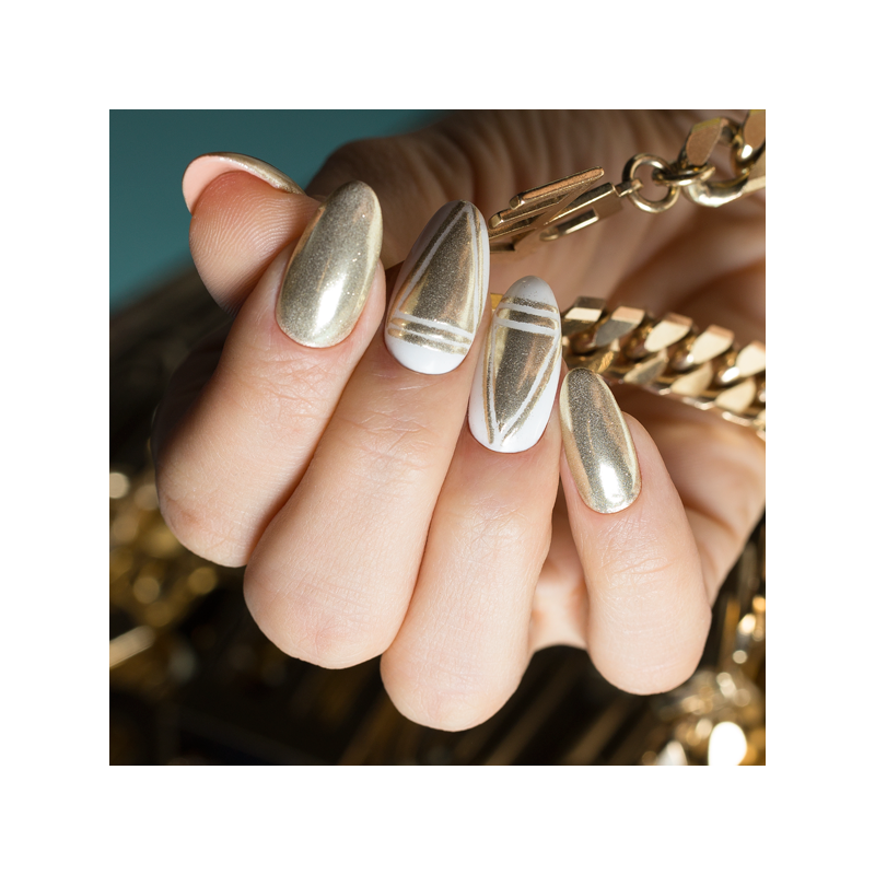 Metal Manix effect light gold