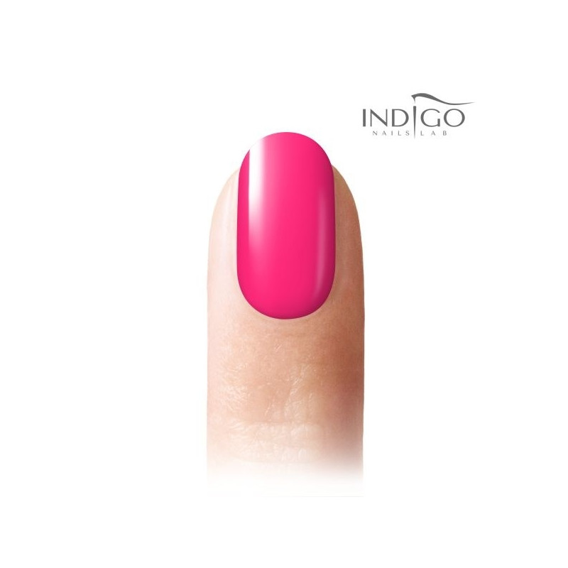 gel polish neon pink