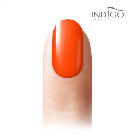 gel polish neon orange