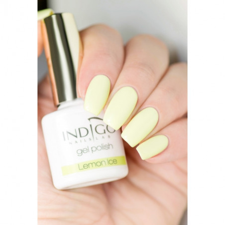 gel polish Lemon ice