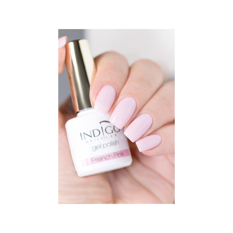 Gel polish french white