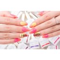gel polish neon orange