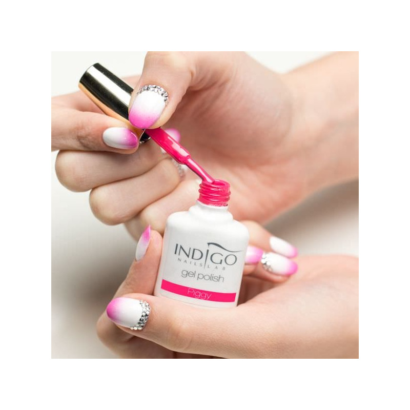 gel polish piggy
