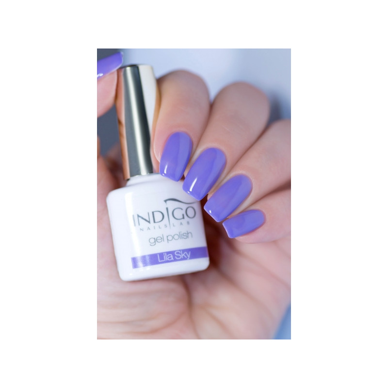 gel polish lila sky