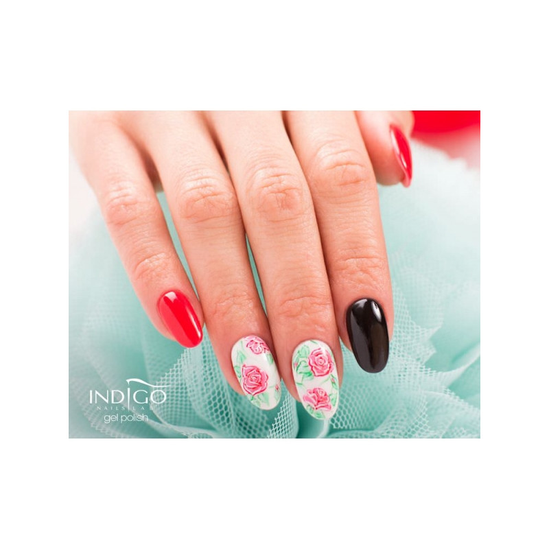 gel polish red delicious