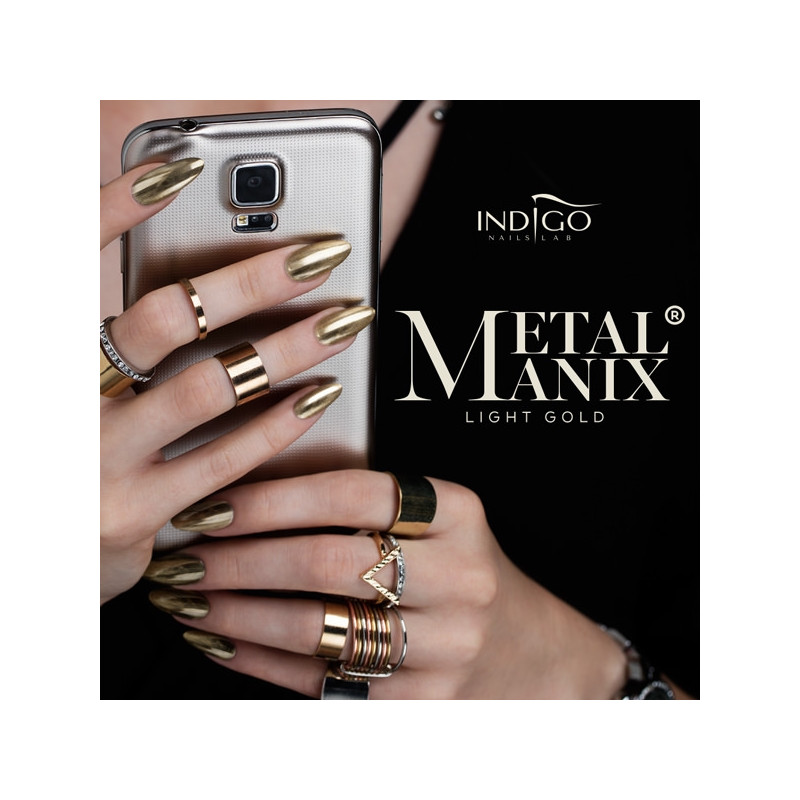 Metal Manix effect light gold