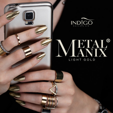 Metal Manix effect light gold