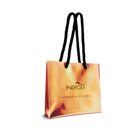 Indigo Holographic  Bag  orange